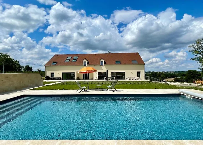 L'echo Du Bonheur Vendégház Vaumas